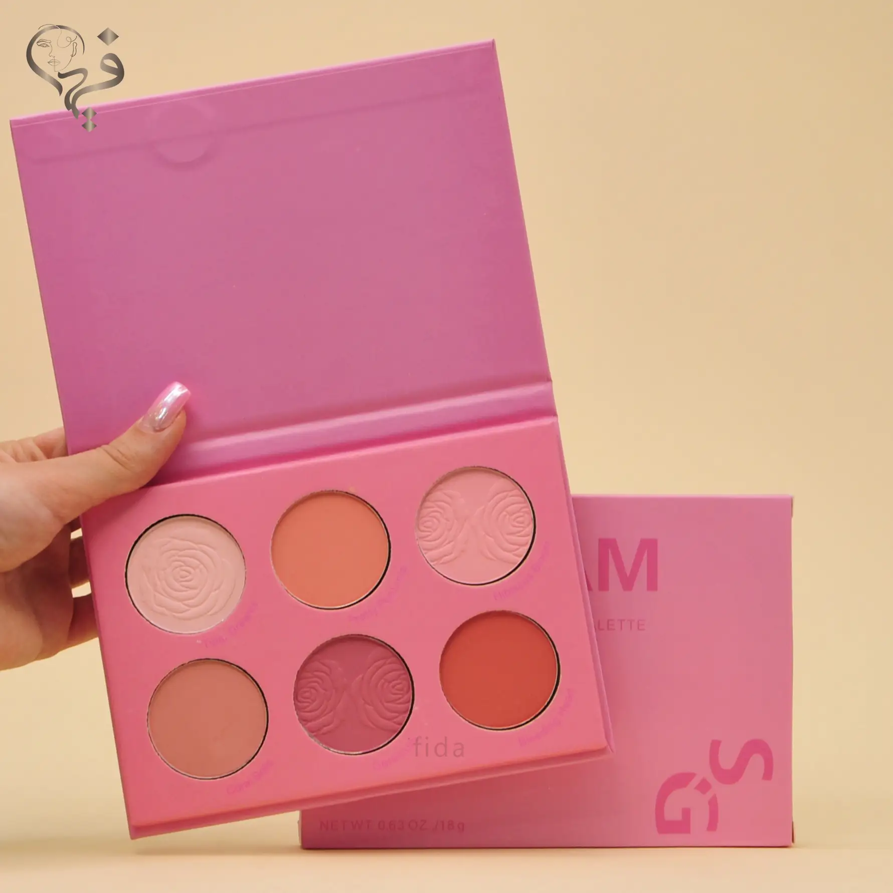 پالت رژگونه 6 رنگ شیگلم SHEGLAM