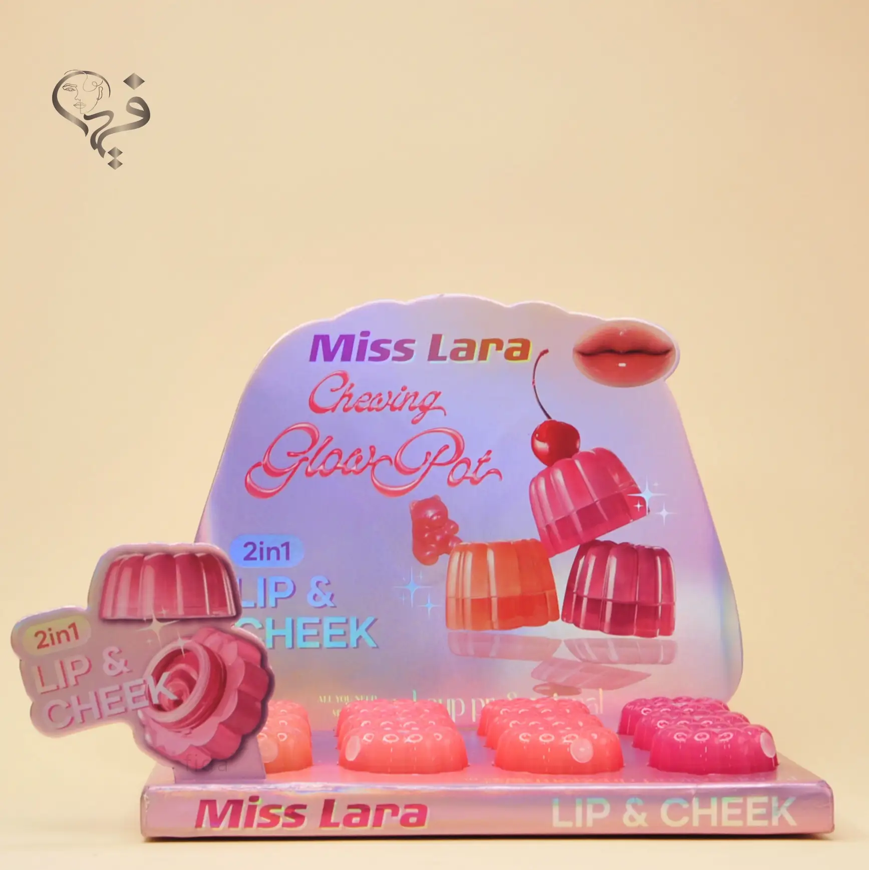 رژلب ژله ای دو کاره میس لارا Miss Lara