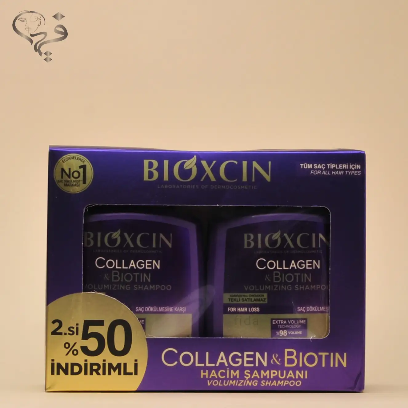 شامپو کلاژن بیوتین بیوکسین Bioxcin