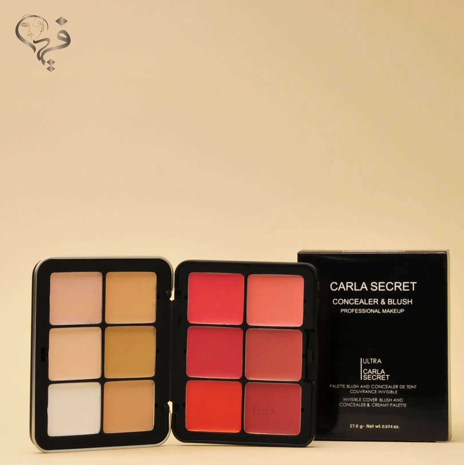 پالت رژگونه کانسیلر کارلا سکرت Carla Secret