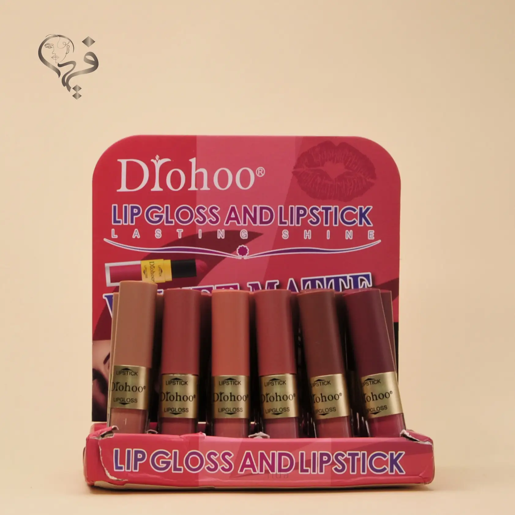 رژلب دو طرفه جامد مایع دورهو Drohoo