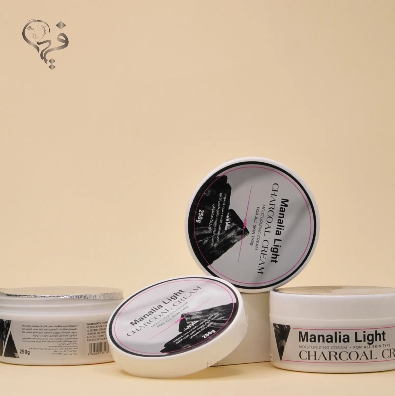 کرم مرطوب کننده کاسه ای کربن مانالیا لایت Manalia Light