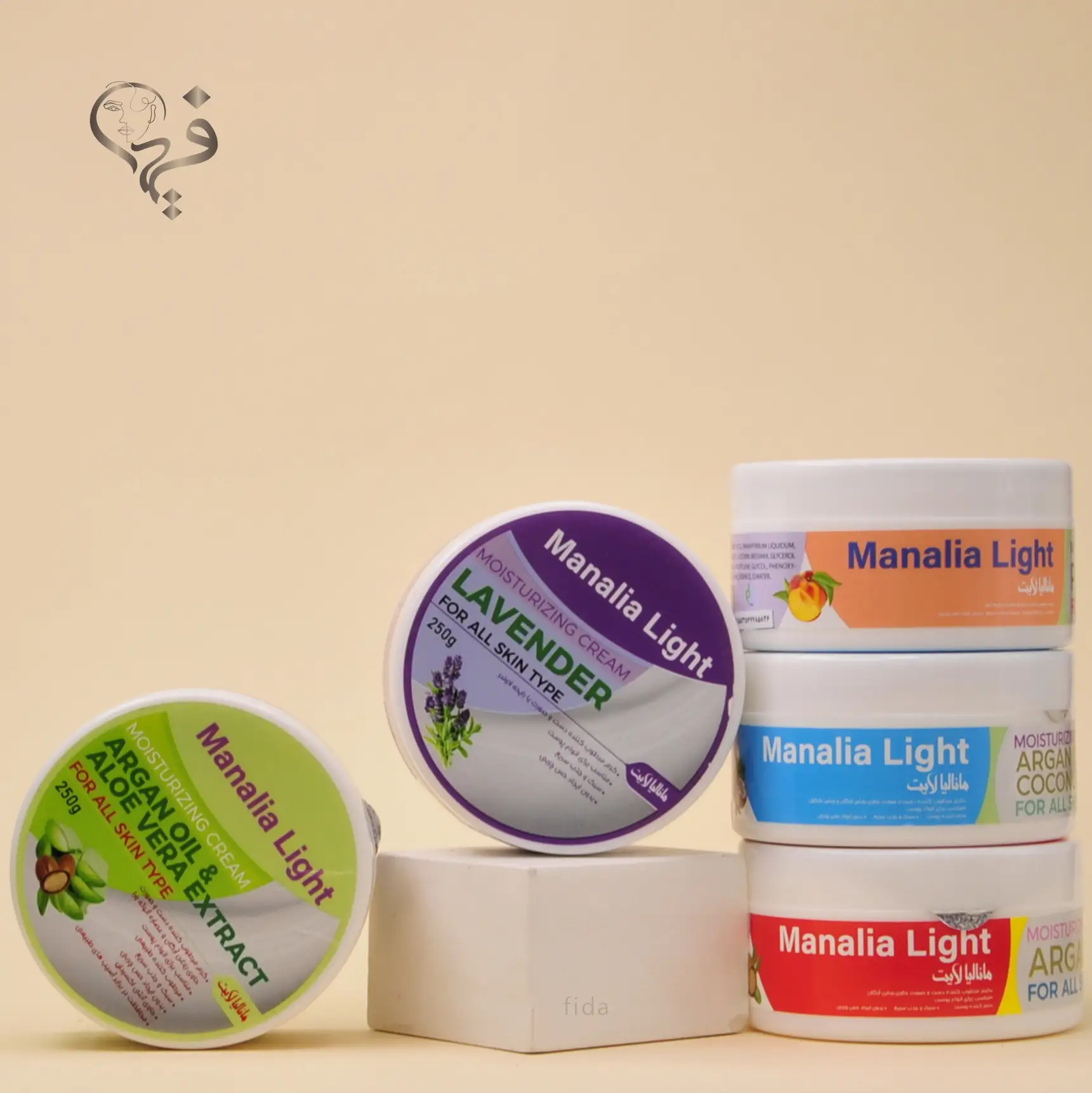کرم مرطوب کننده کاسه ای مانالیا لایت Manalia Light