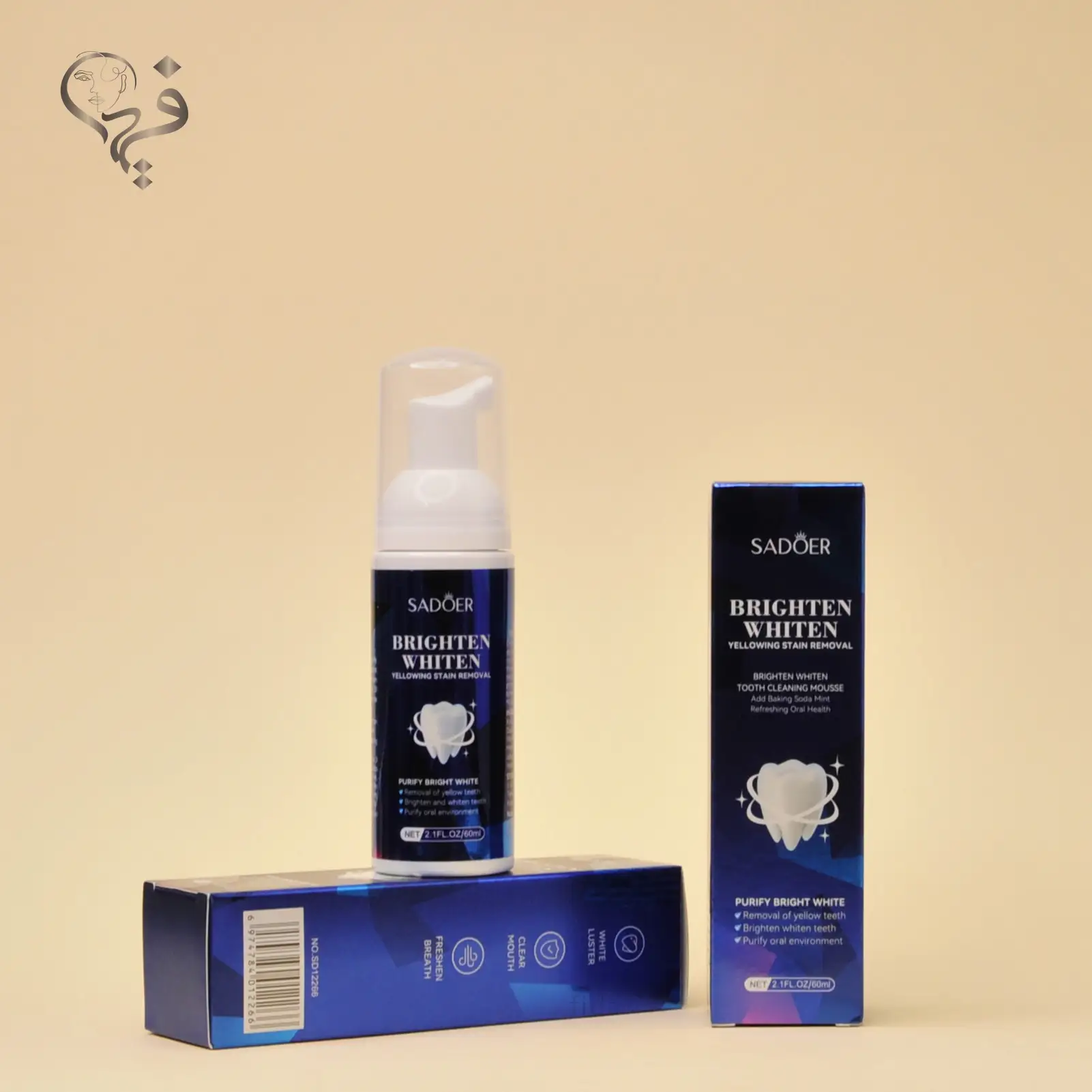 فوم سفید کننده دندان سادور SADOER