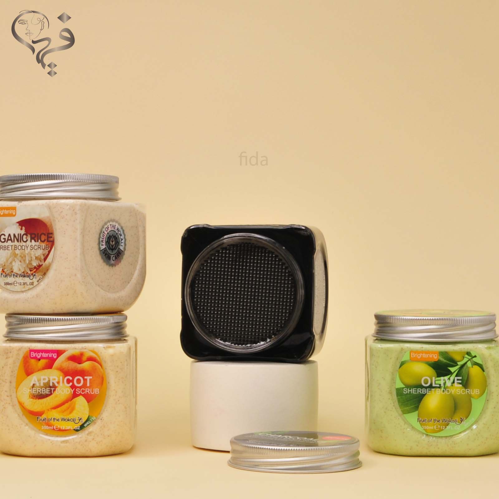 اسکراب شنی میوه ای وکالی Wokali