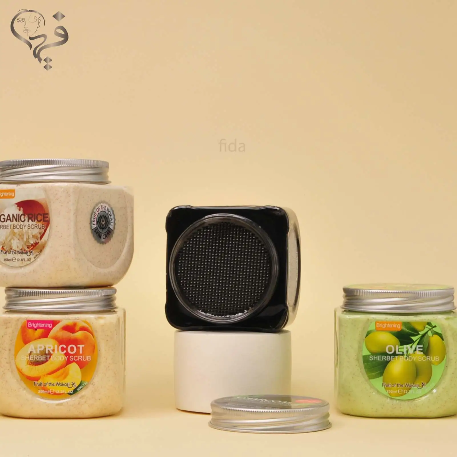 اسکراب شنی میوه ای وکالی Wokali