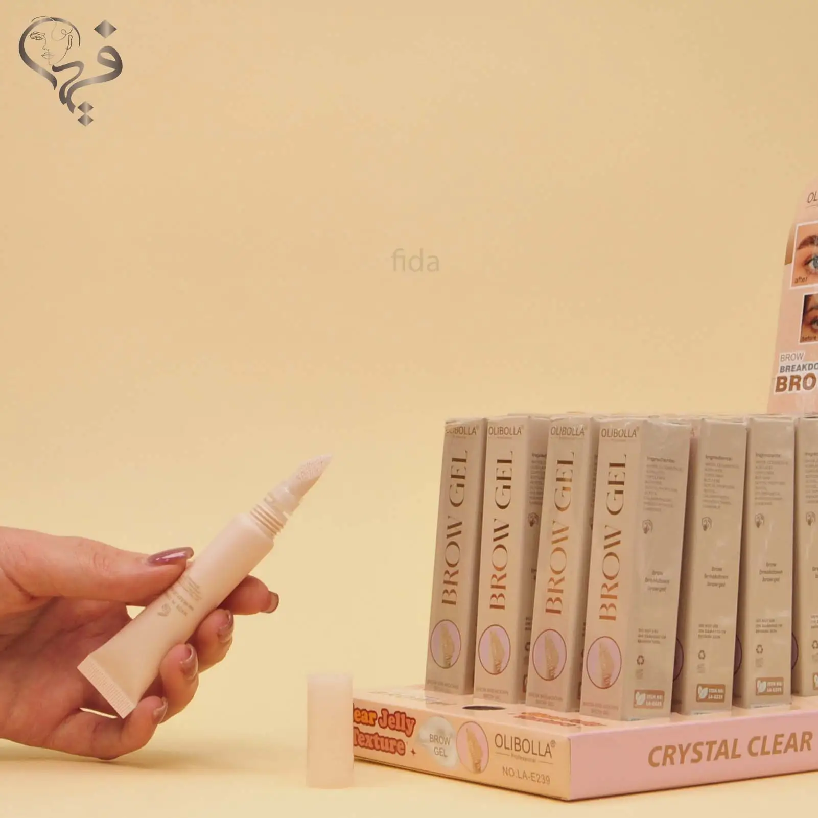 ژل ابرو تیوپی اولی بولا OLIBOLLA