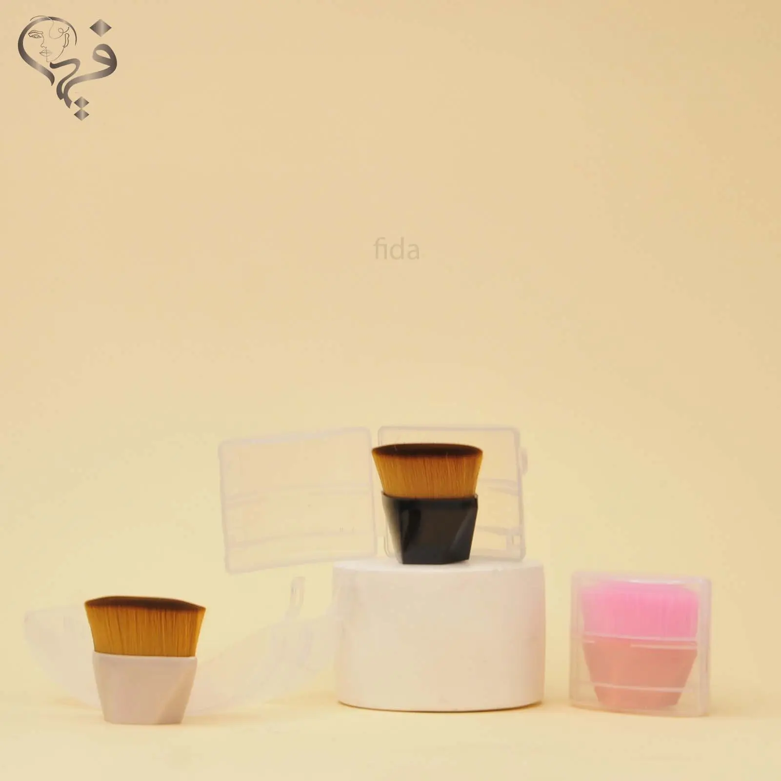 براش کرم پودر چند ضلعی ساده