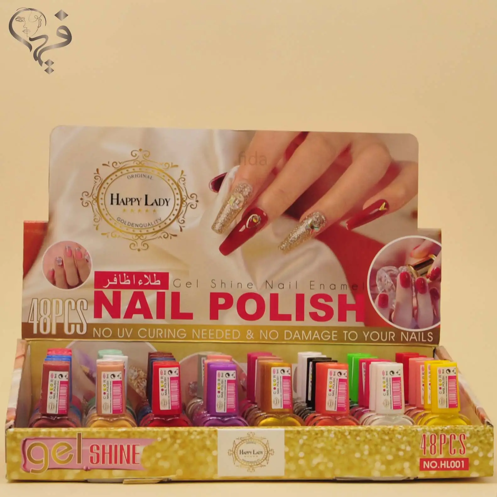 پک لاک 48 تایی HAPPY LADY