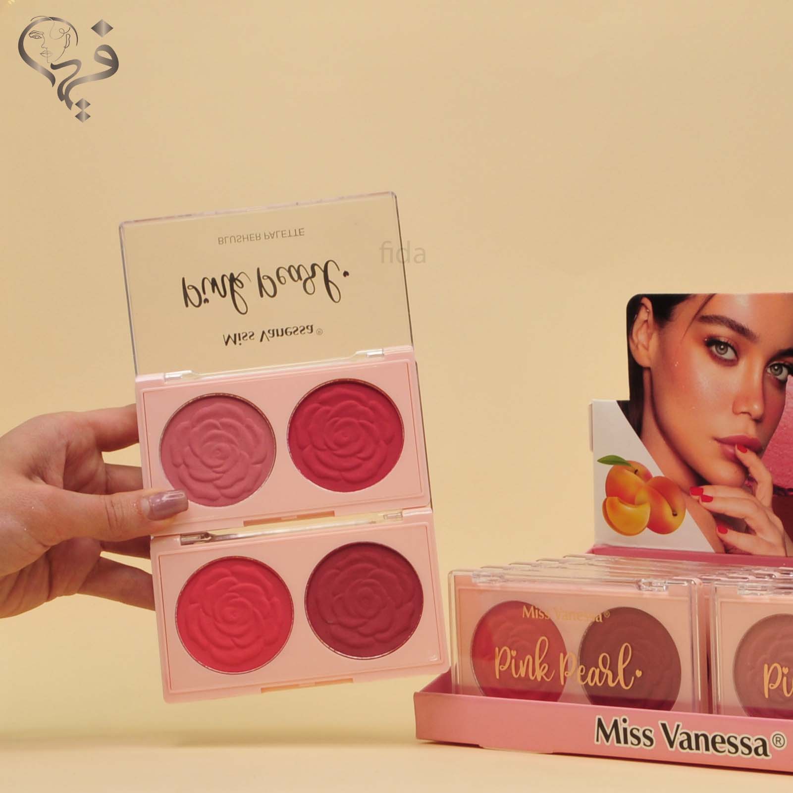 رژگونه 2 رنگ میس وانسا MISS VANESSA