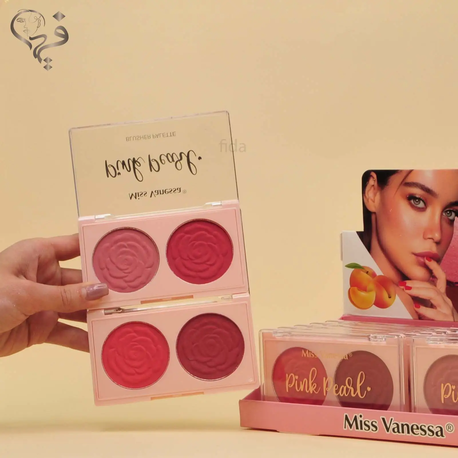 رژگونه 2 رنگ میس وانسا MISS VANESSA