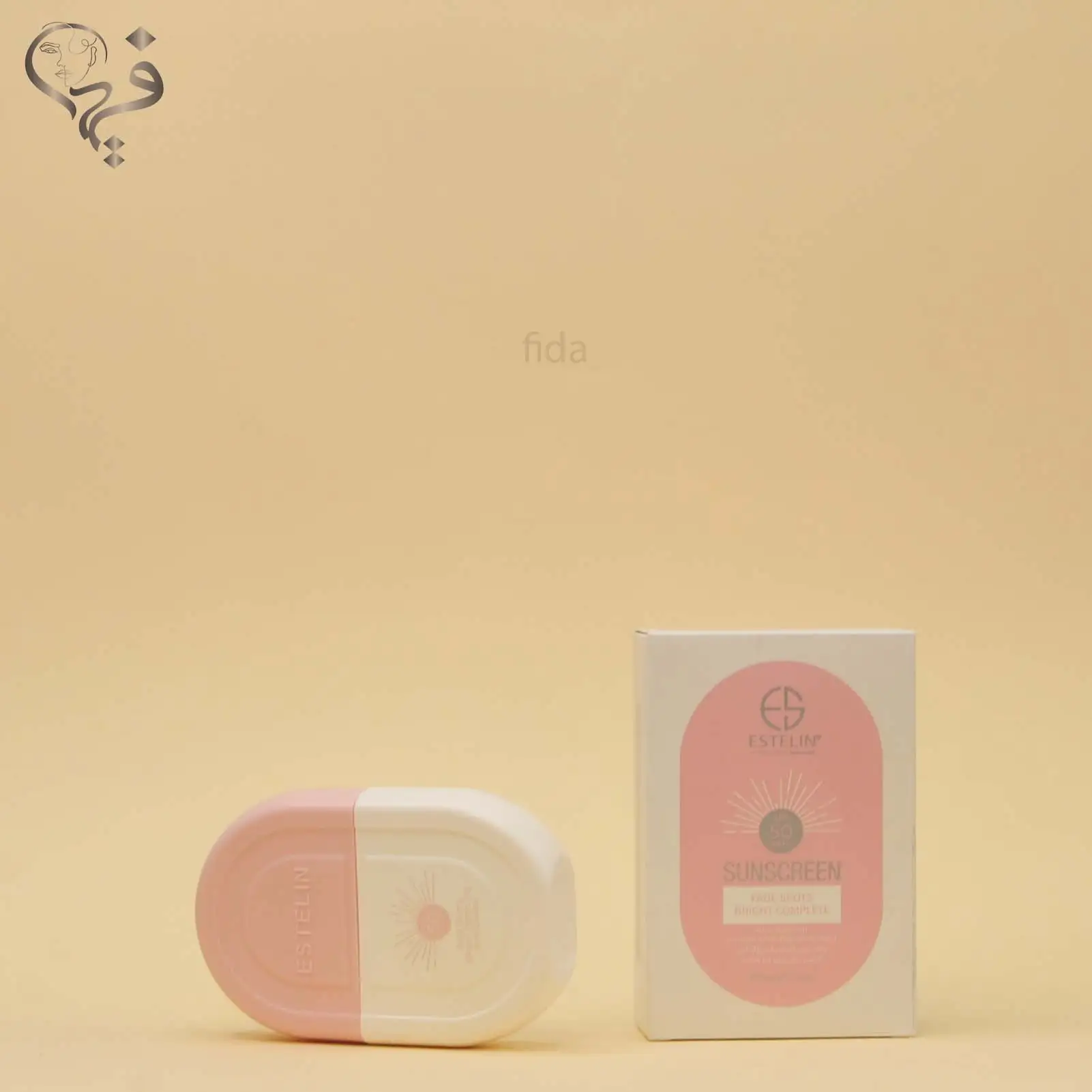 ضدآفتاب صورتی کوچک استیلین ESTELIN
