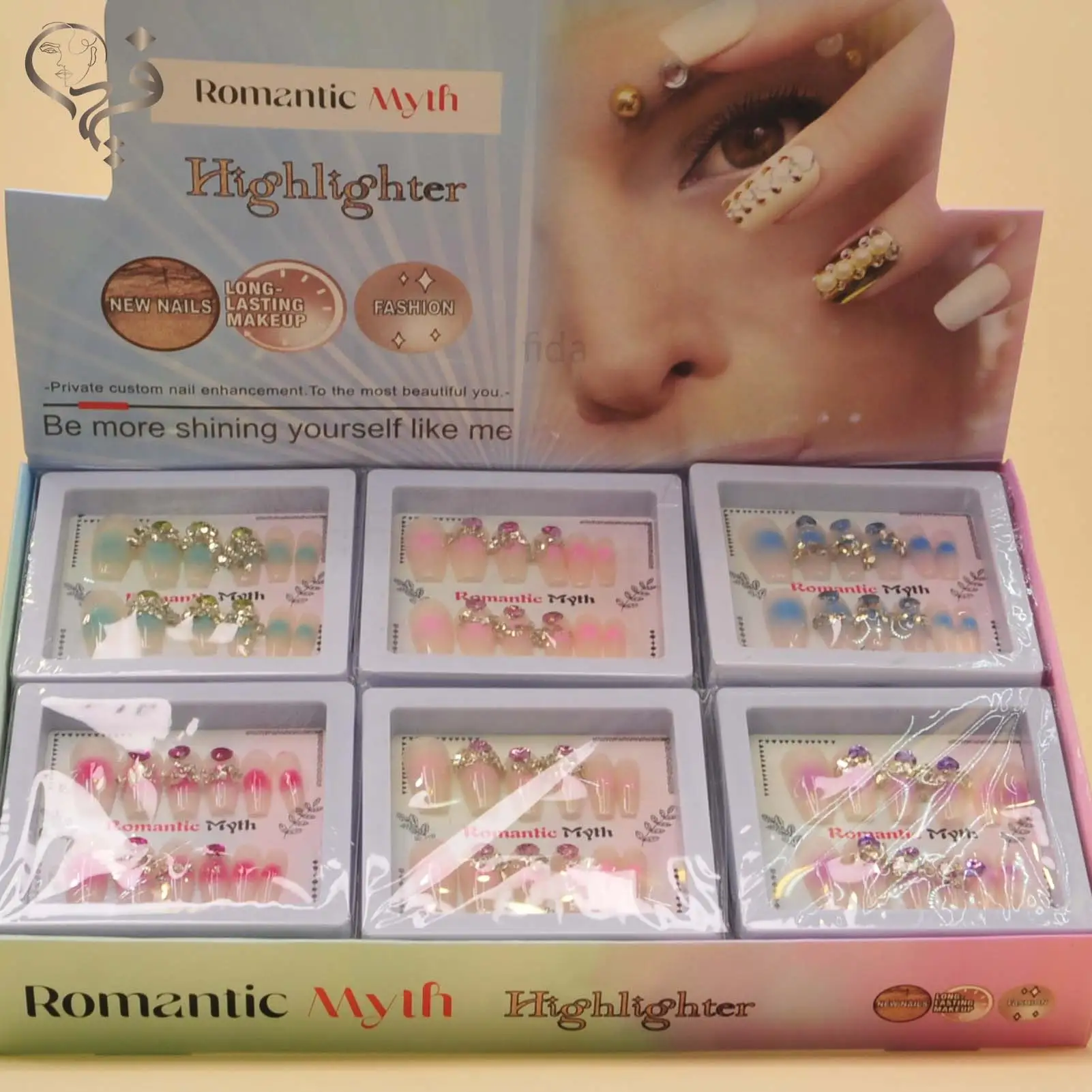 پک ناخن فانتزی رمانتیک