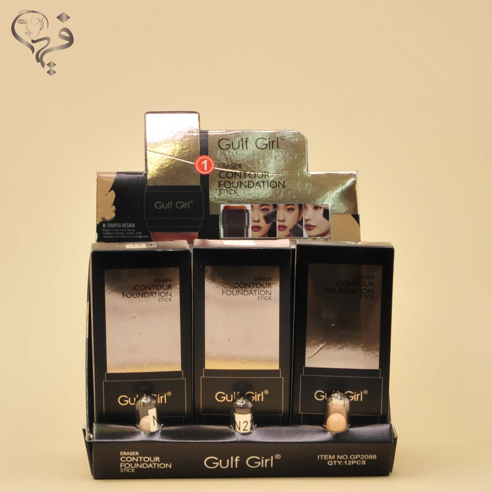 کرم پودر استیکی گالف گرل براش دار Gulf Girl