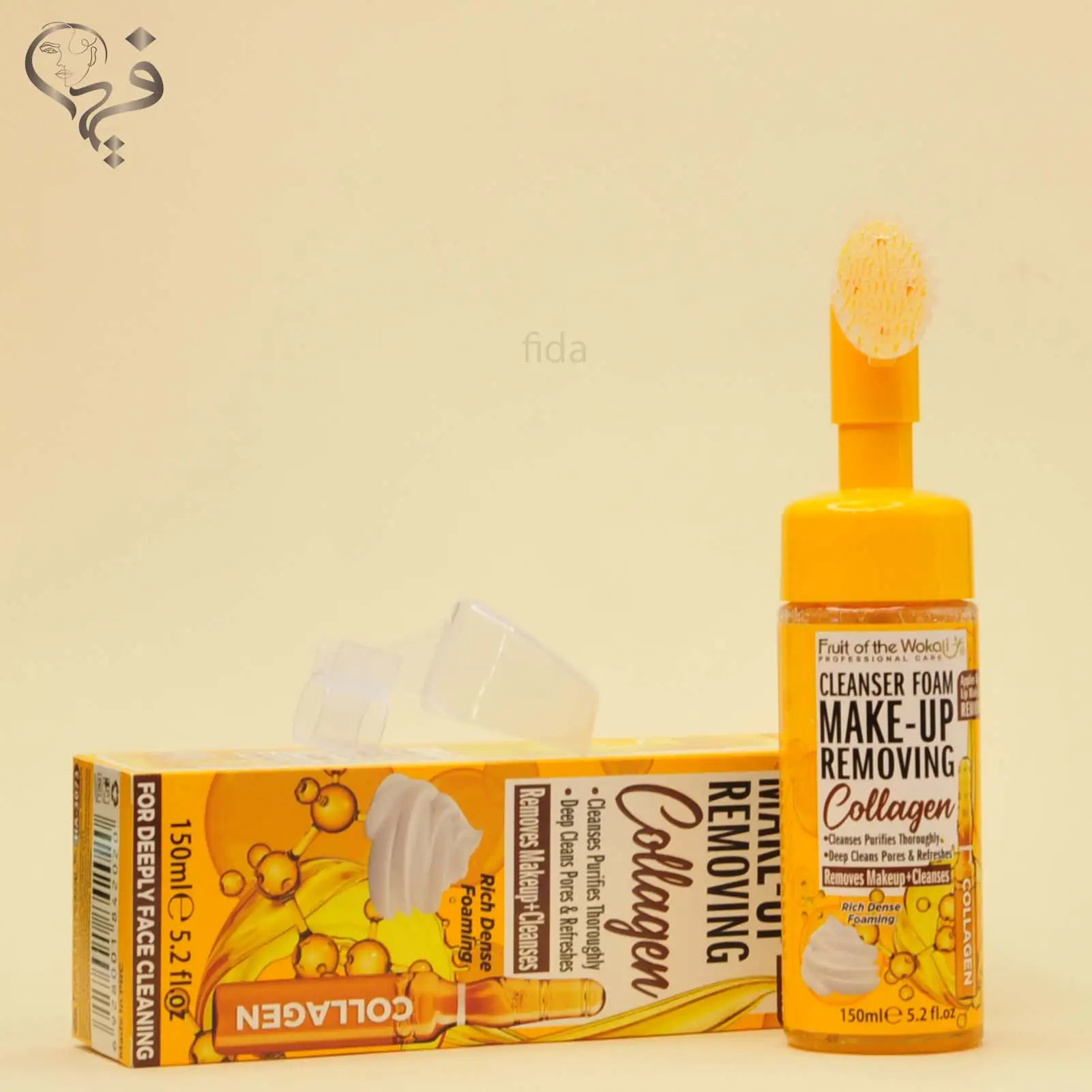 فوم براش دار کلاژن وکالی WOKALI