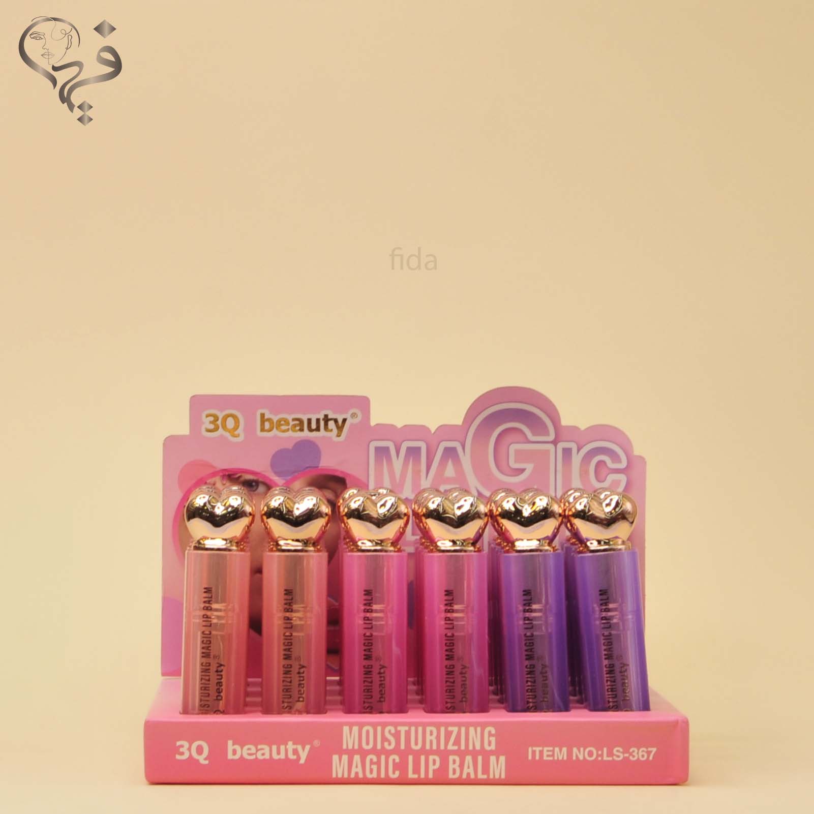 بالم لب درب قلبی تری کیو بیوتی 3Q beauty