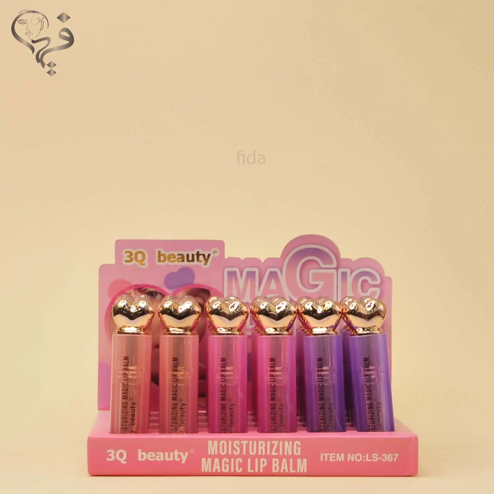 بالم لب درب قلبی تری کیو بیوتی 3Q beauty