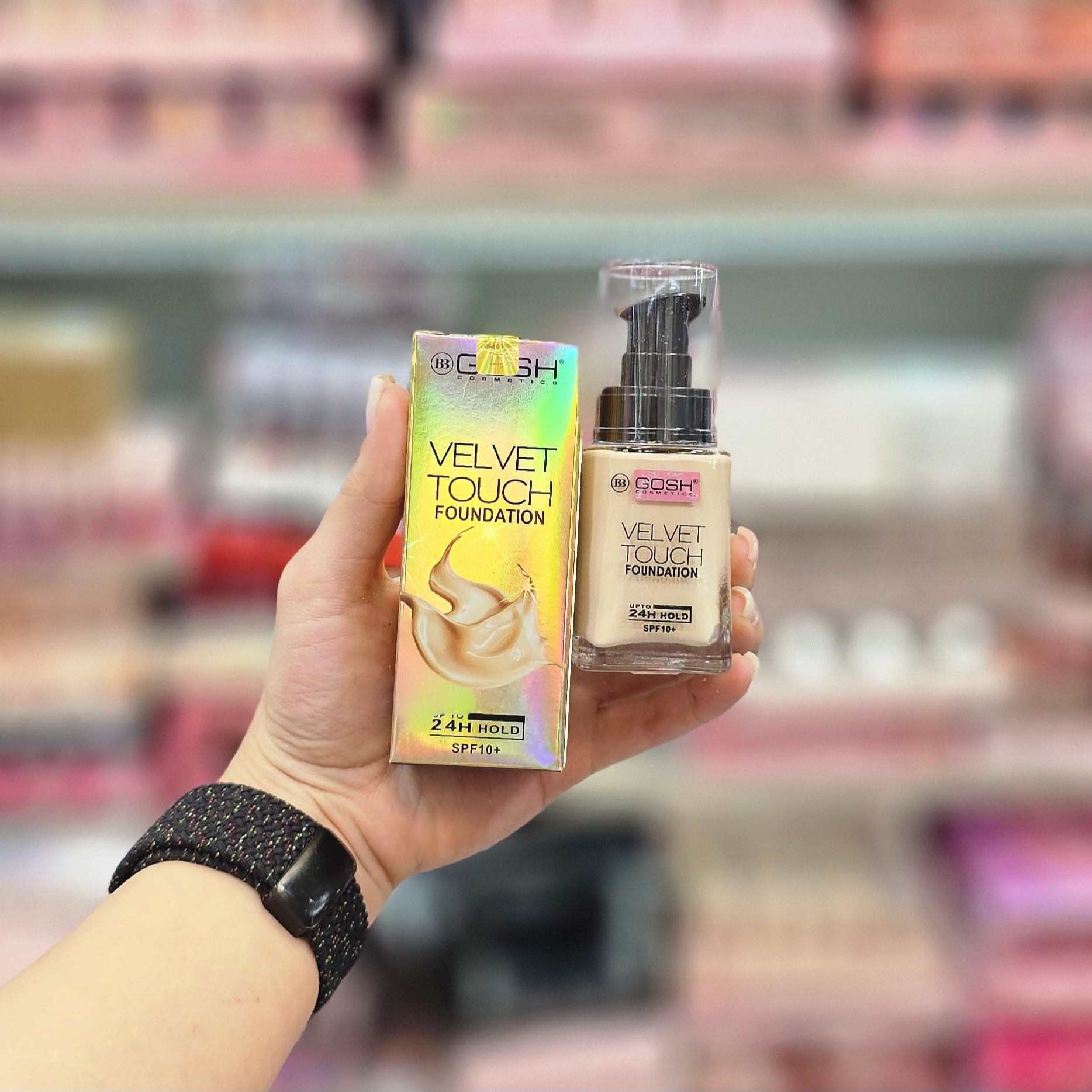 کرم پودر گاش لیبل طلایی GOSH