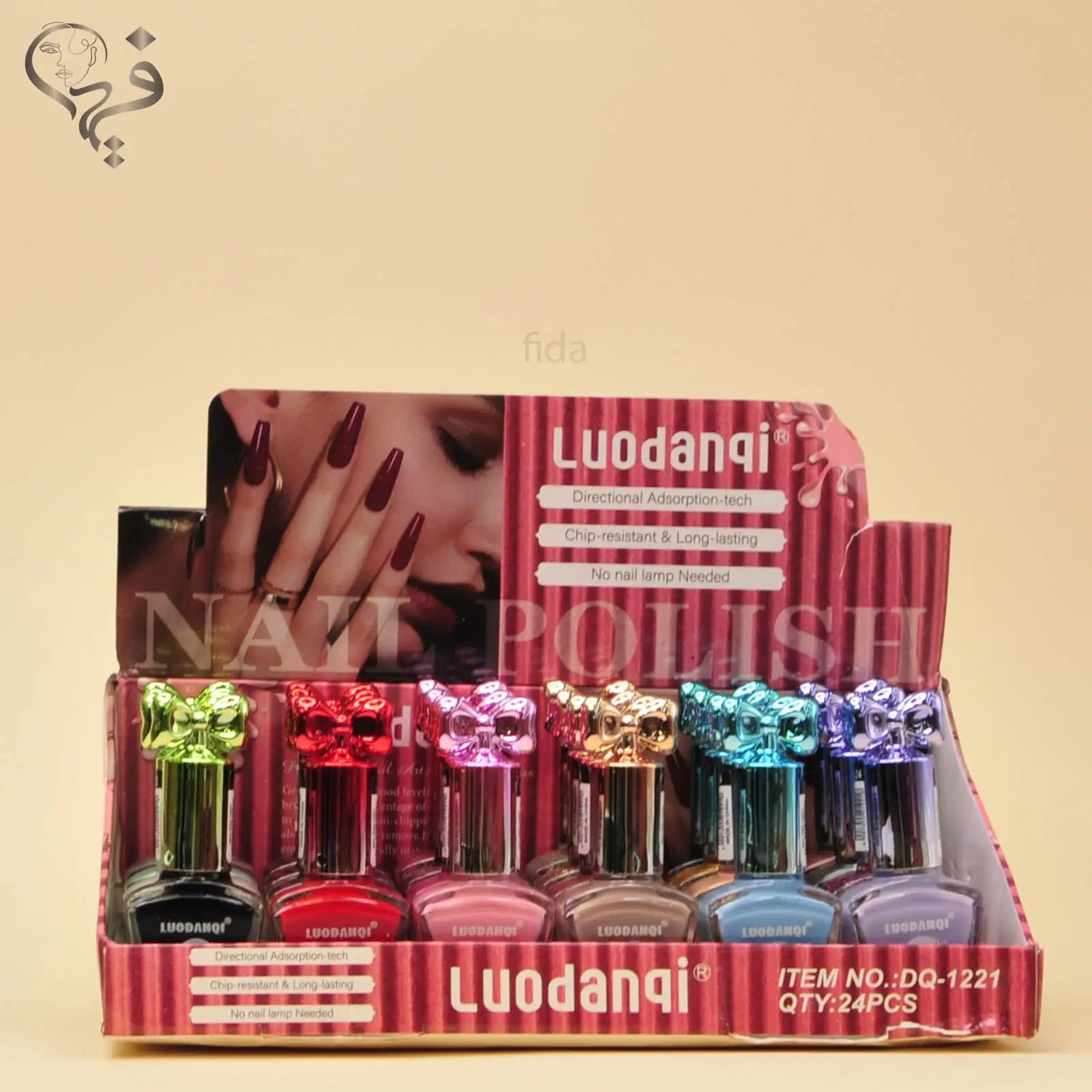لاک ناخن پاپیونی لودانکی LUODANQI