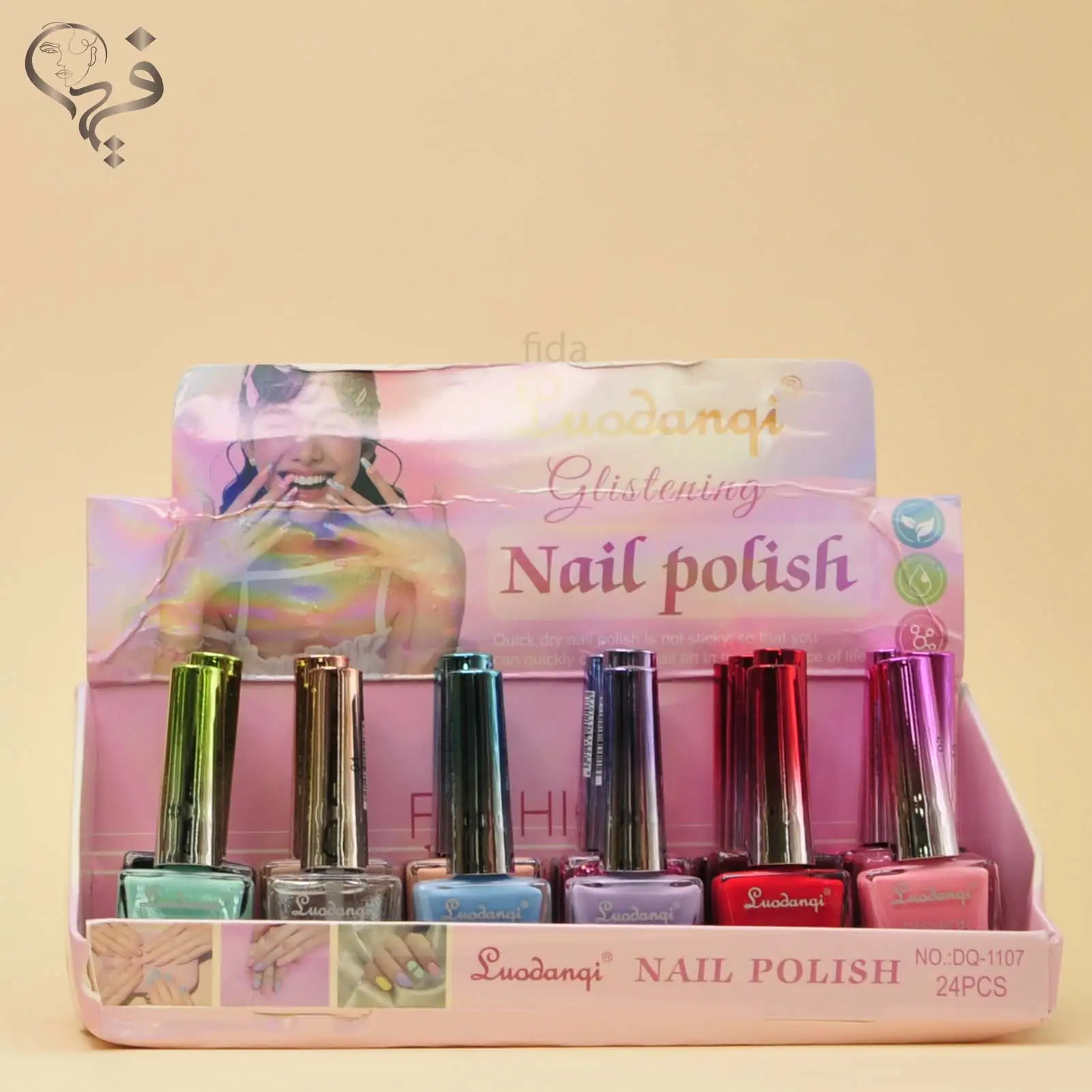 لاک ناخن درب رنگی لودانکی LUODANQI