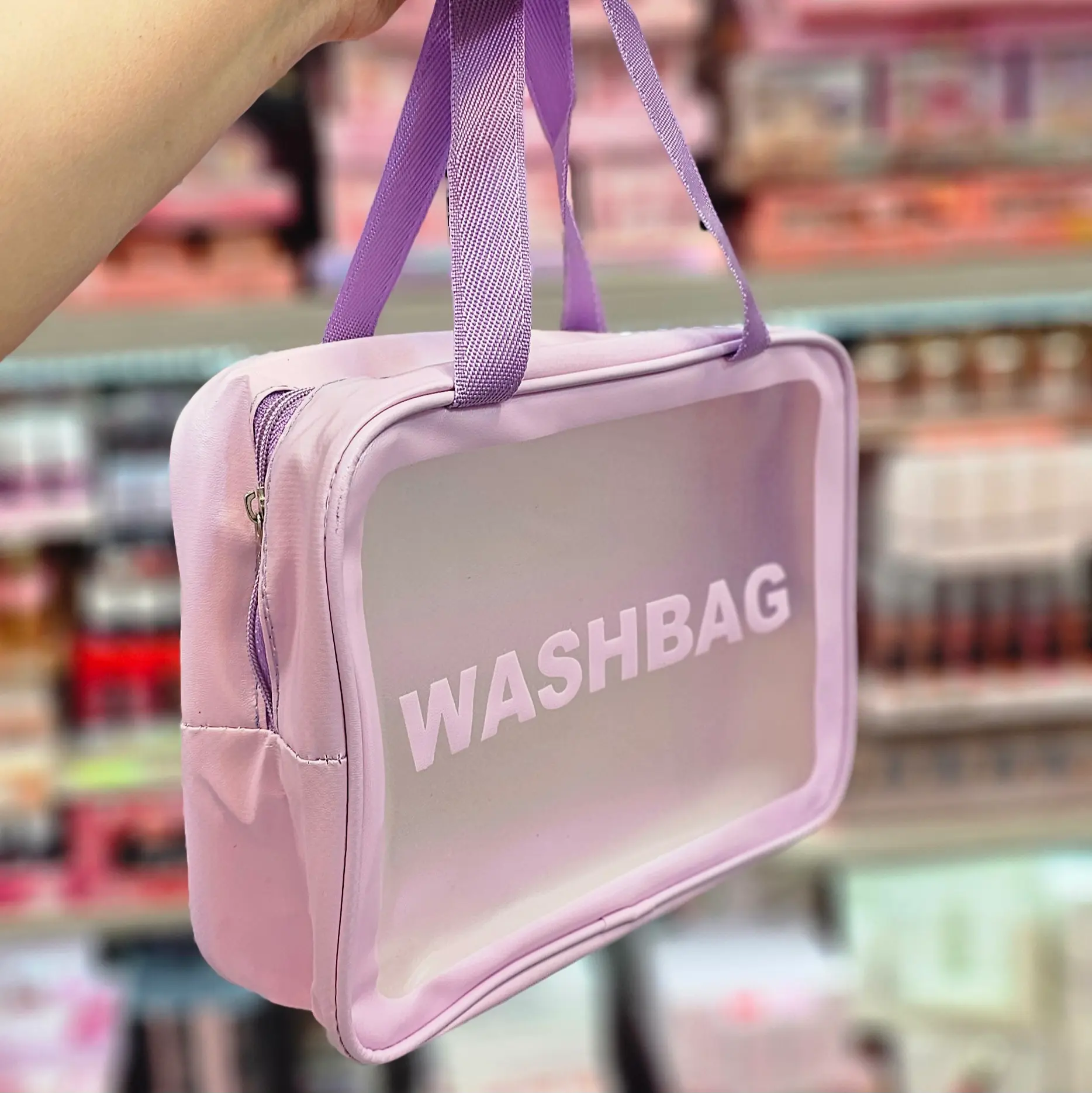 واش بگ مستطیلی بزرگ رنگی