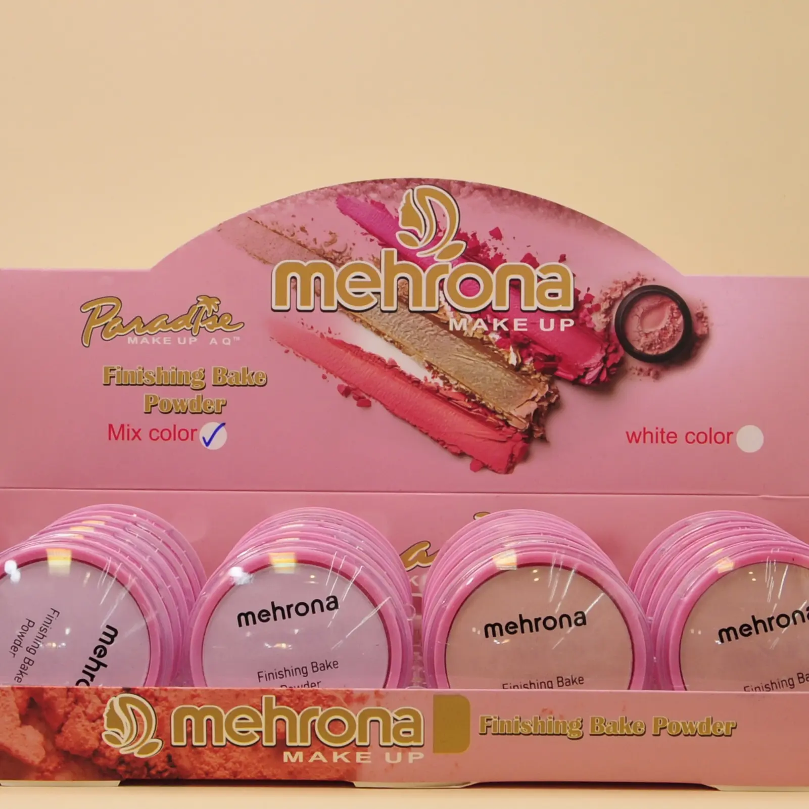 پودر فیکس فشرده رنگی مهرونا Mehrona 