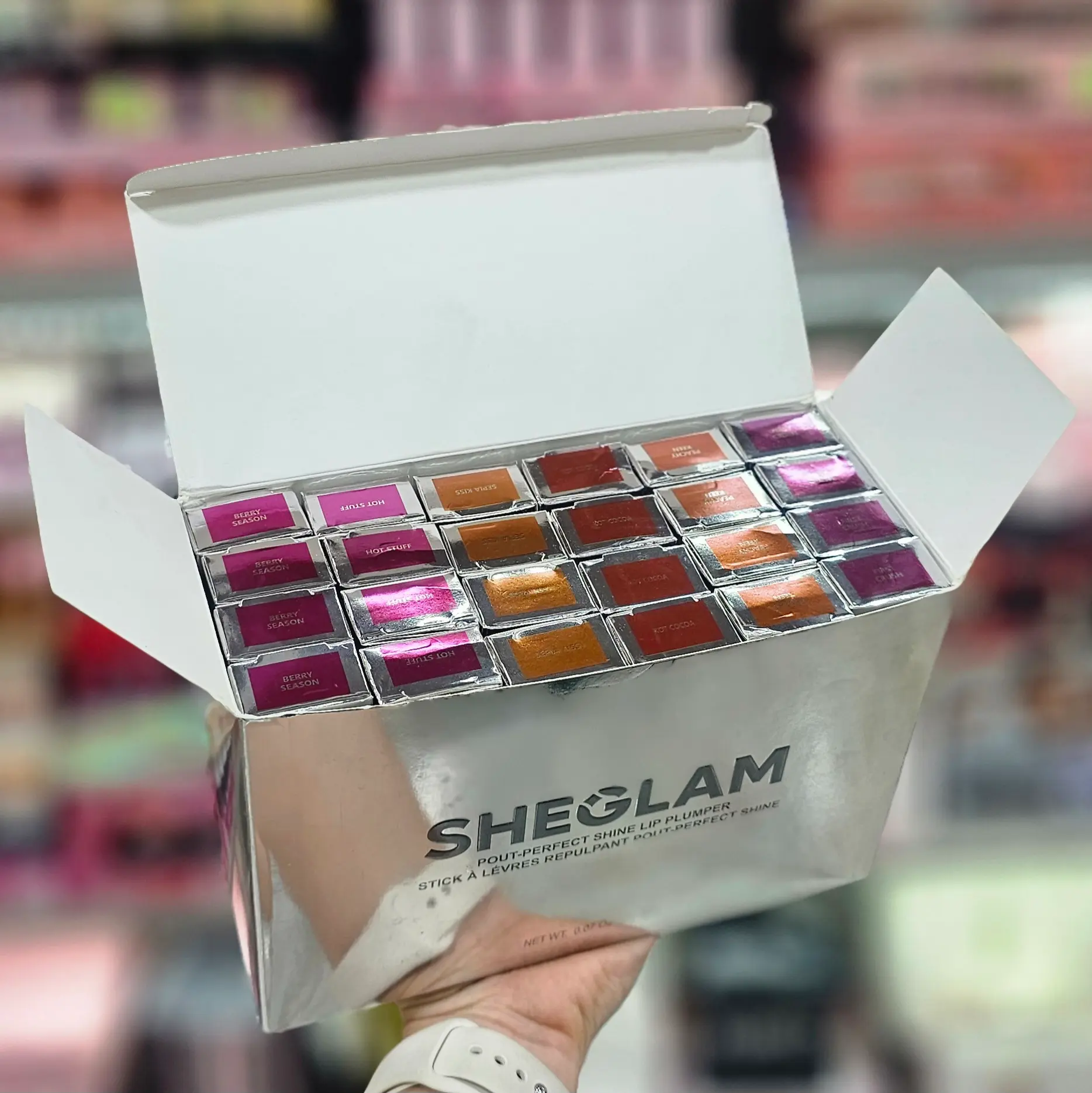 لیپ پلامپر هولوگرامی شیگلم sheglam 