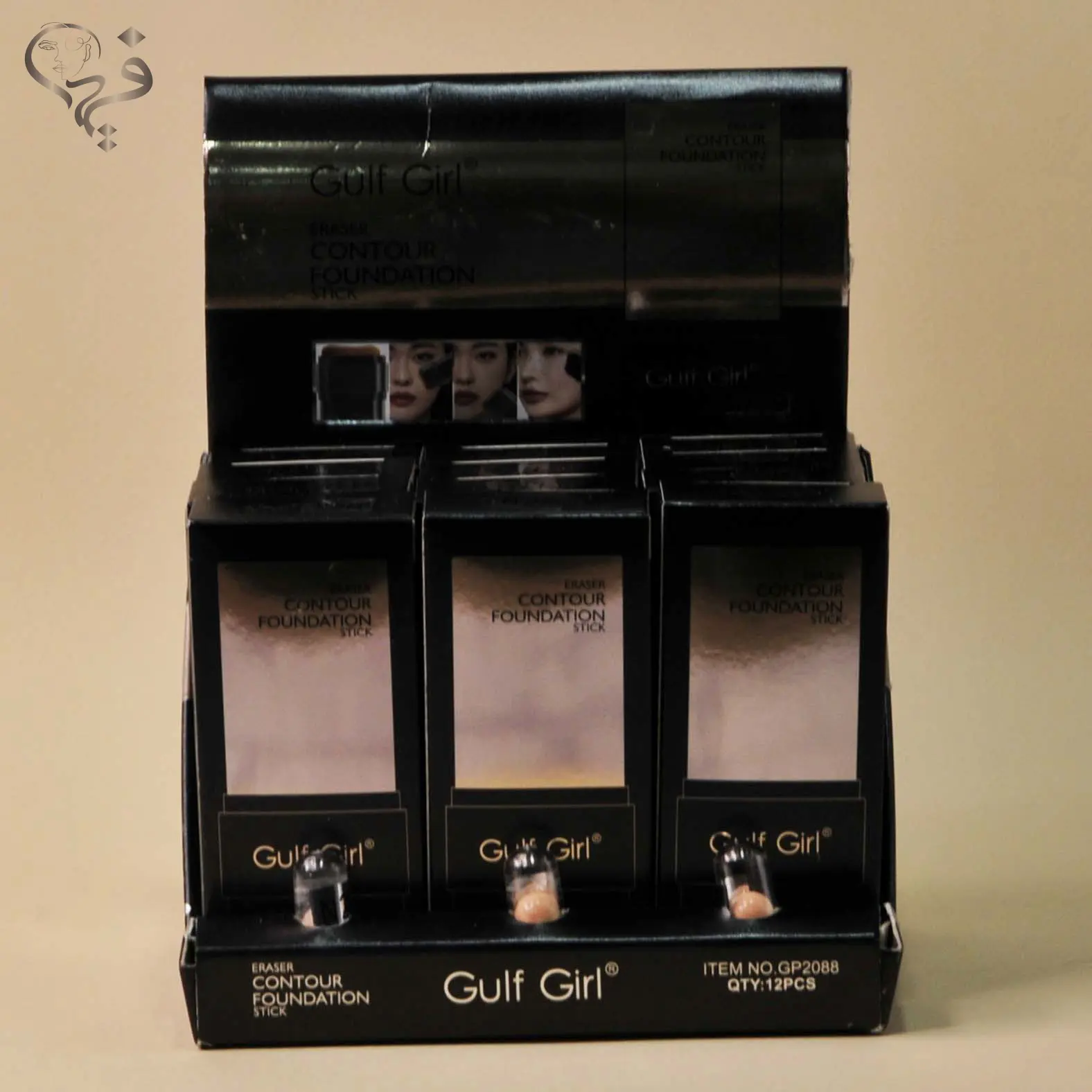 کرم پودر استیکی براش دار گالف گرل GULF GIRL