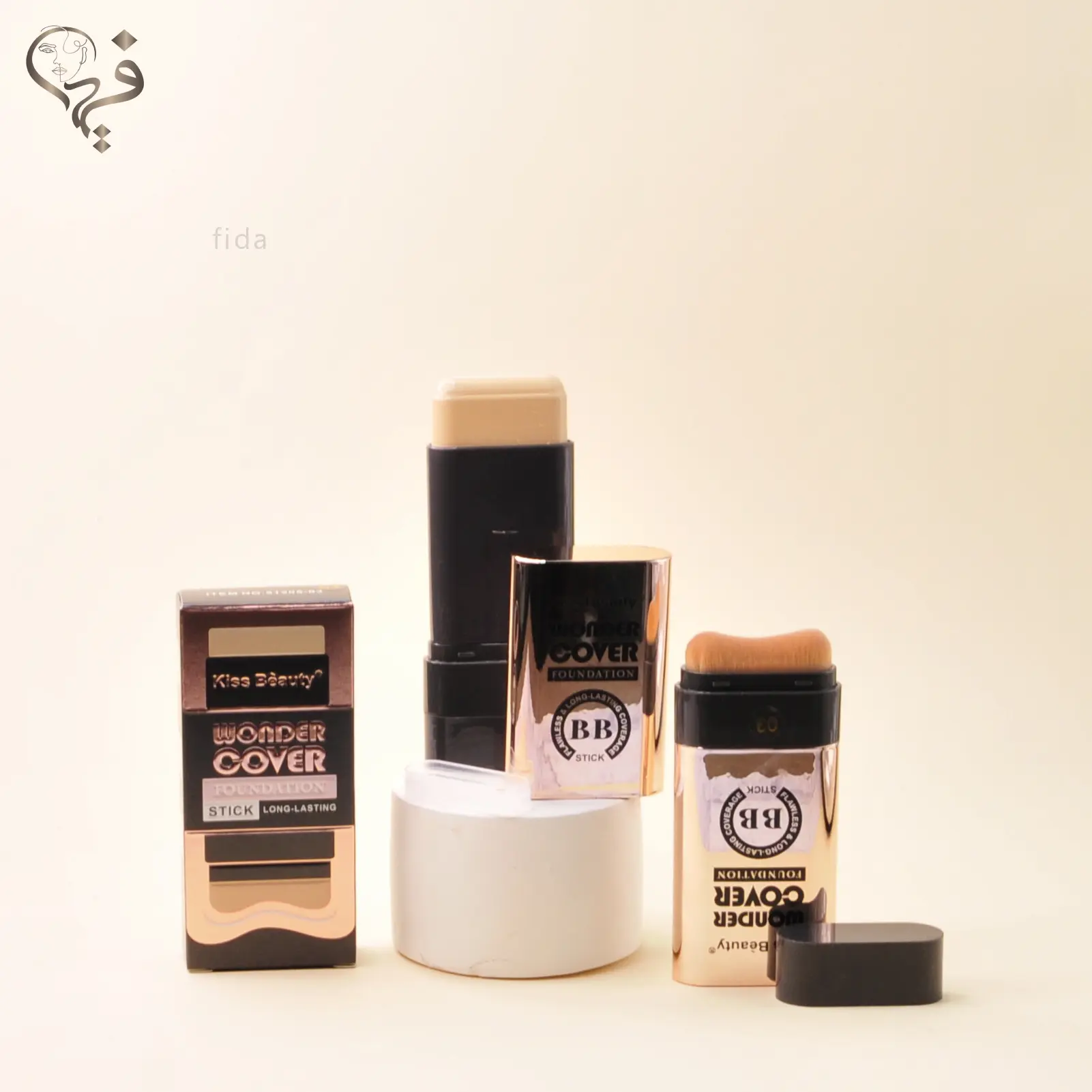 کرم پودر استیکی کیس بیوتی KISS BEAUTY