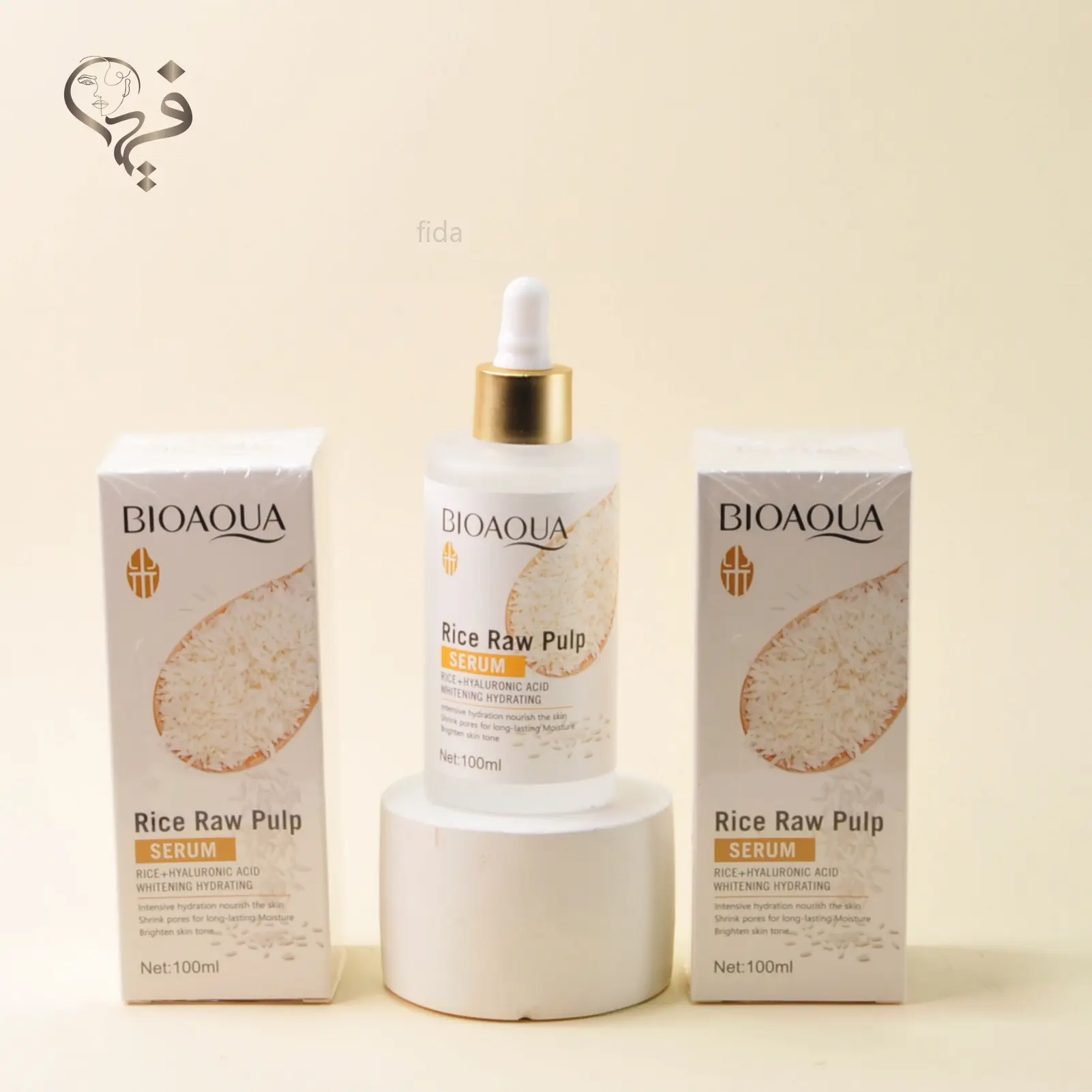 سرم روشن کننده برنج بیواکوا بزرگ BIOAQUA