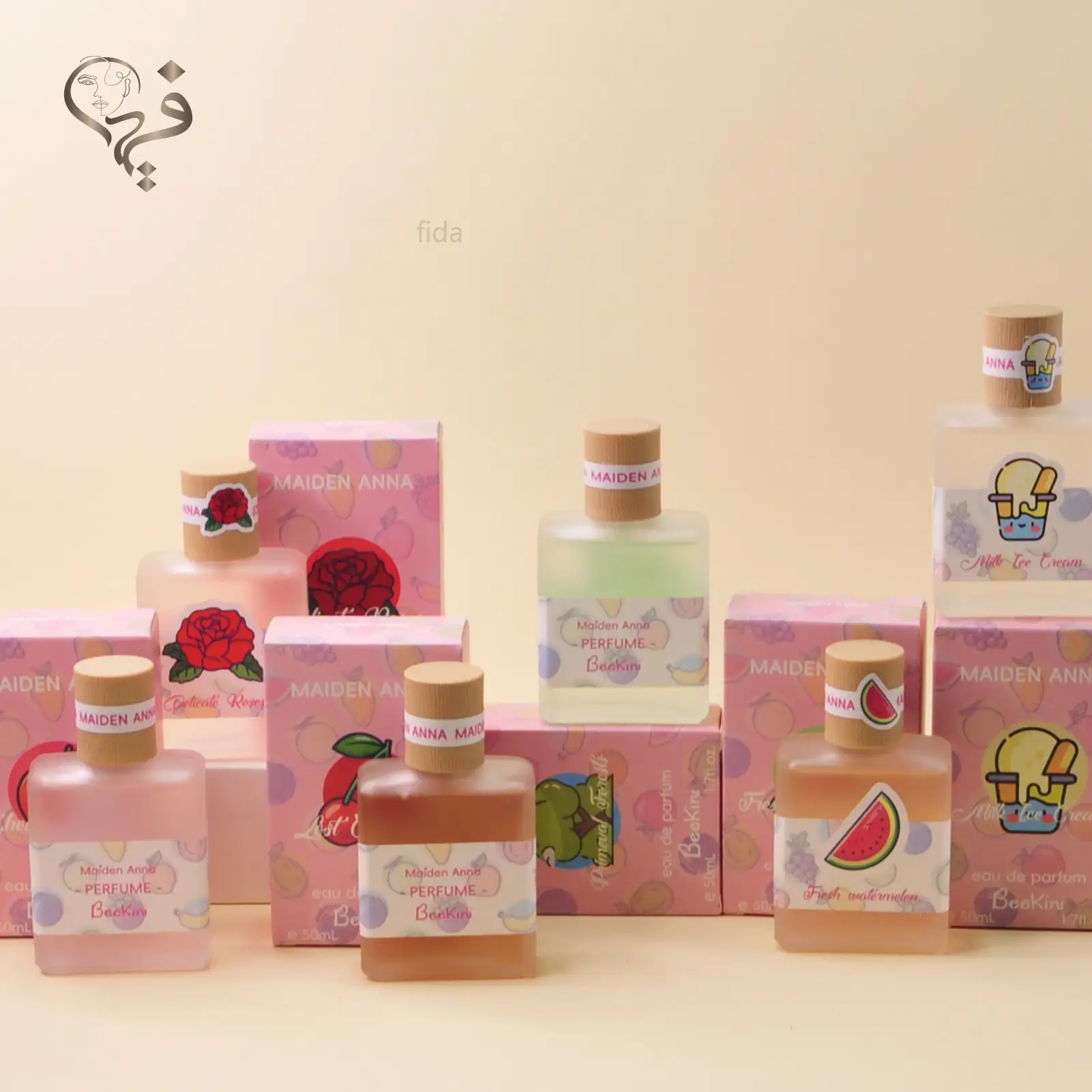 عطر بیکینی درب چوبی میدن آنا پوکه کوتاه Anna