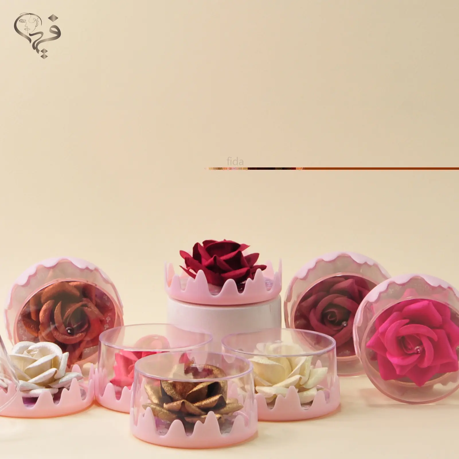 رژگونه هایلایتر طرح گل LOLEETA