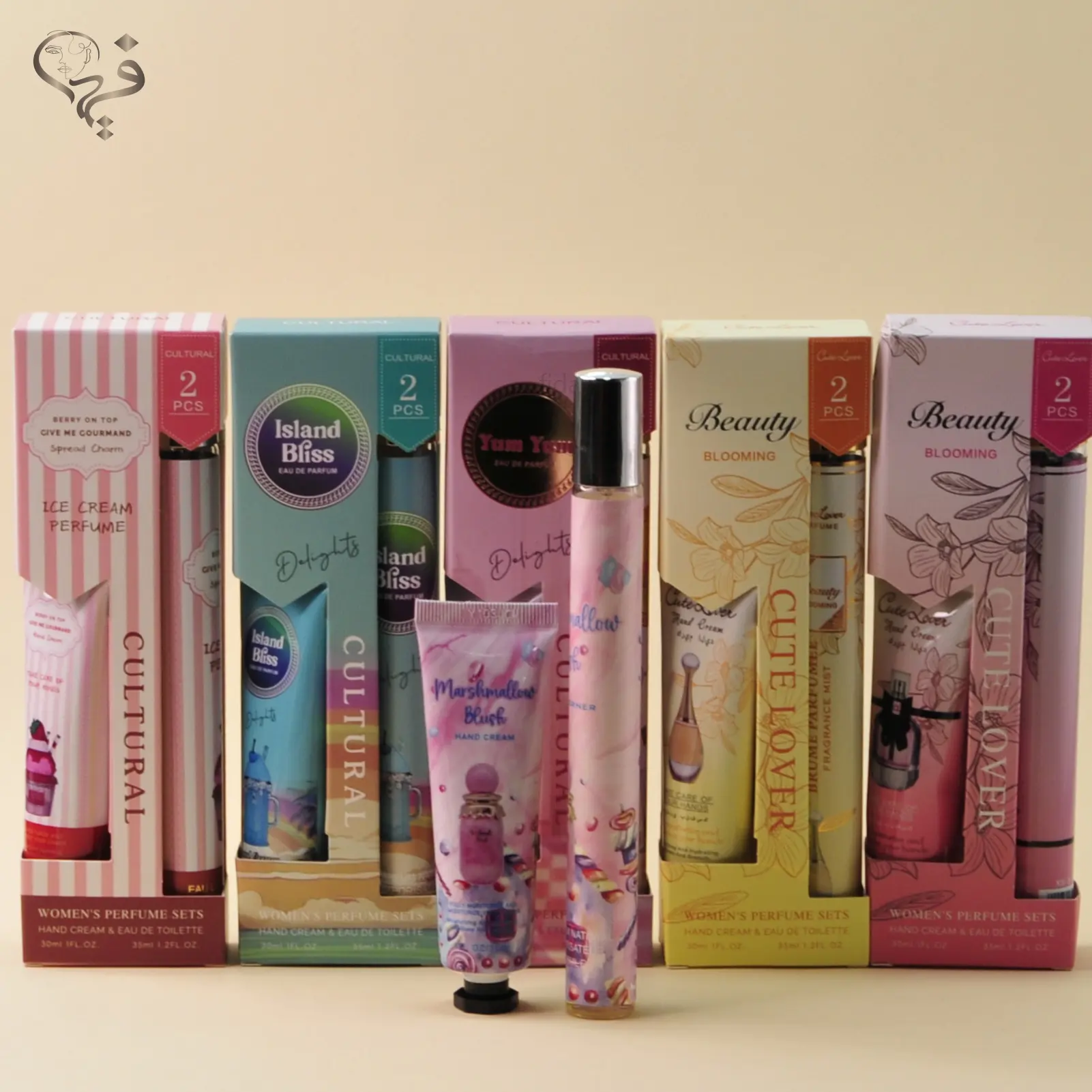 پک کرم و عطر ادکلنی زنانه