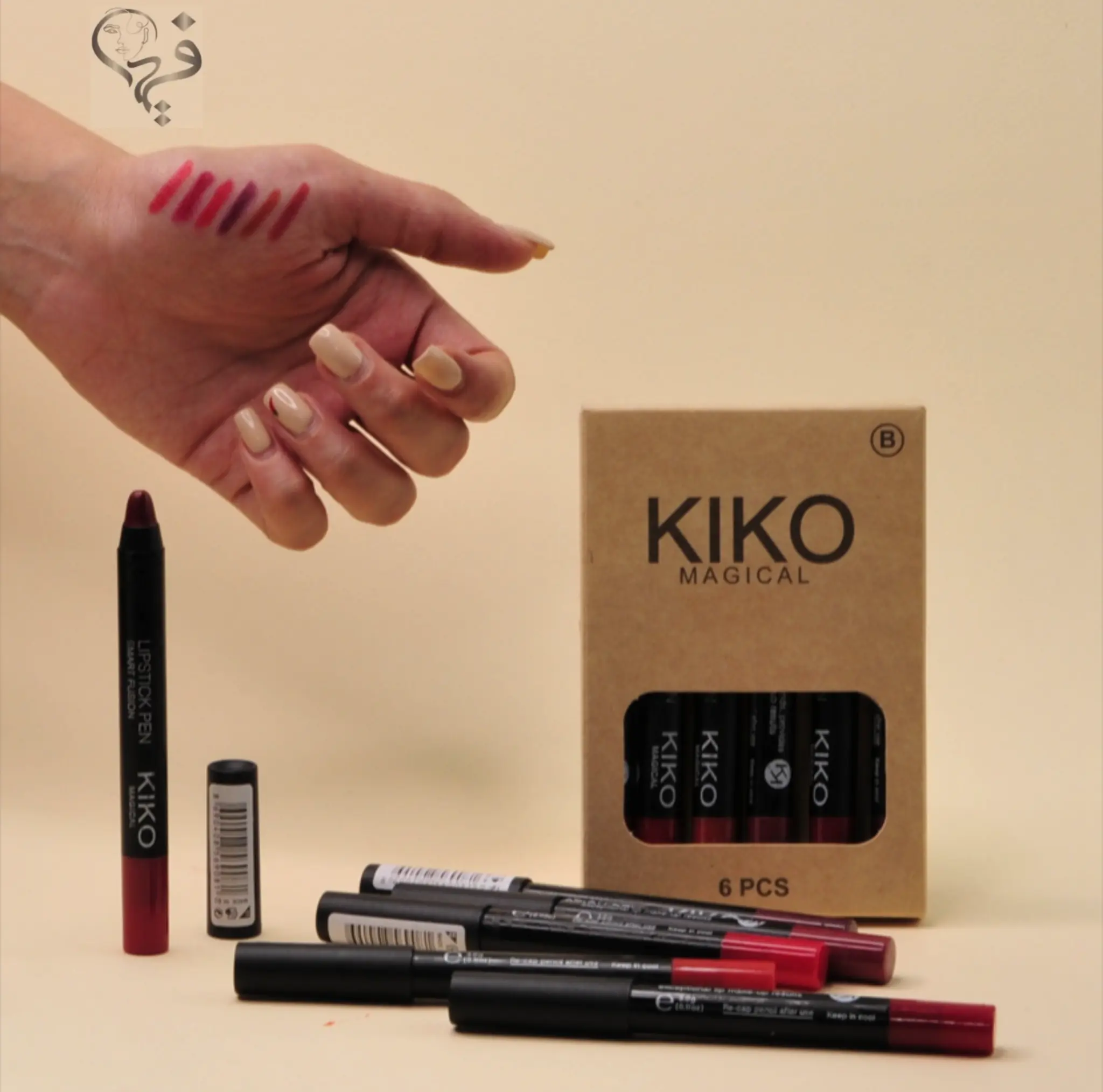 رژمدادی 6 عددی شمعی کیکو KIKO