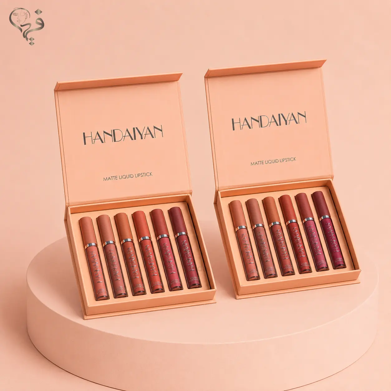 پک رژ مایع 6 عددی هندیان HANDIYAN