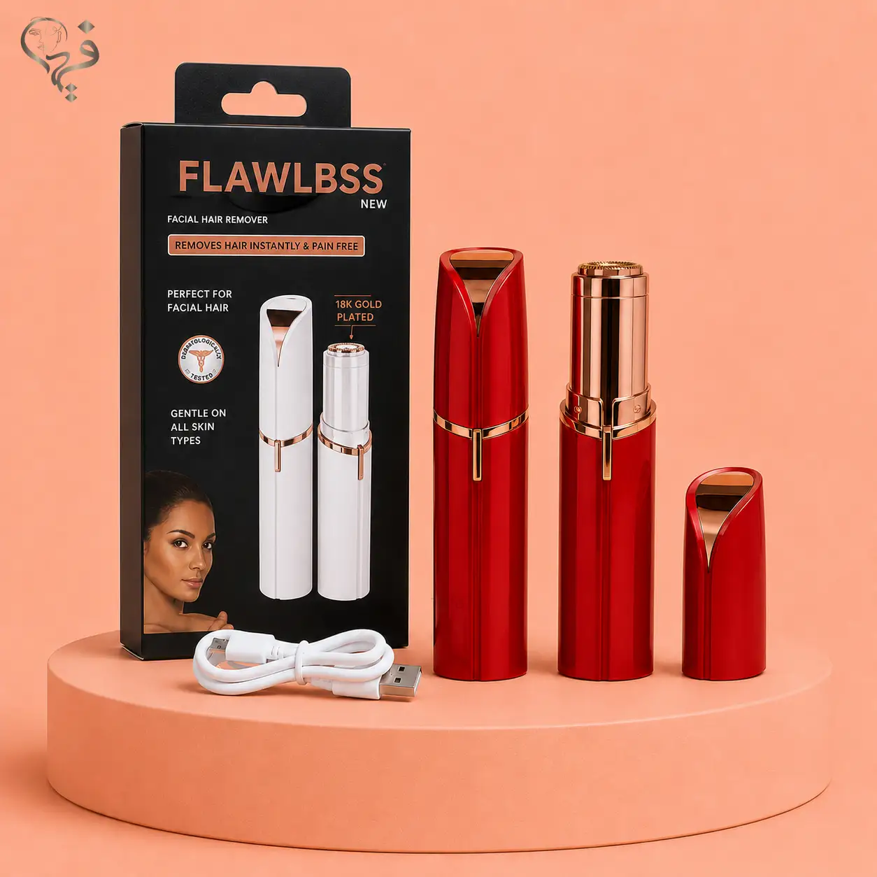 شیور تک سر پوکه قرمز فلاولس FLAWLBSS
