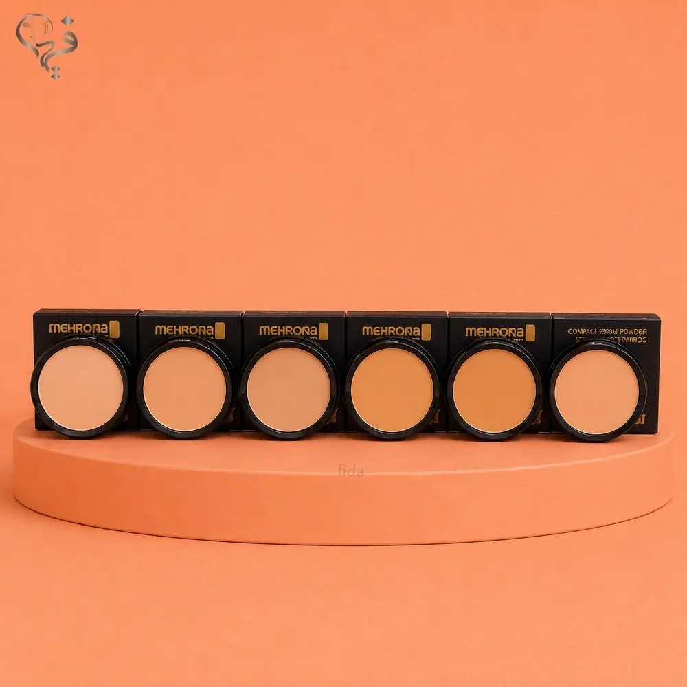 پنکک 6 رنگ مهرونا جعبه دار mehrona