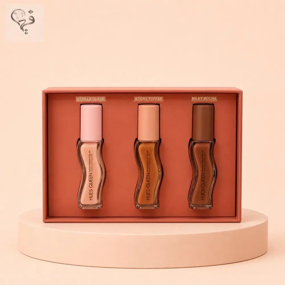 پک رژ مایع 3 عددی هوز کویین HUES QUEEN