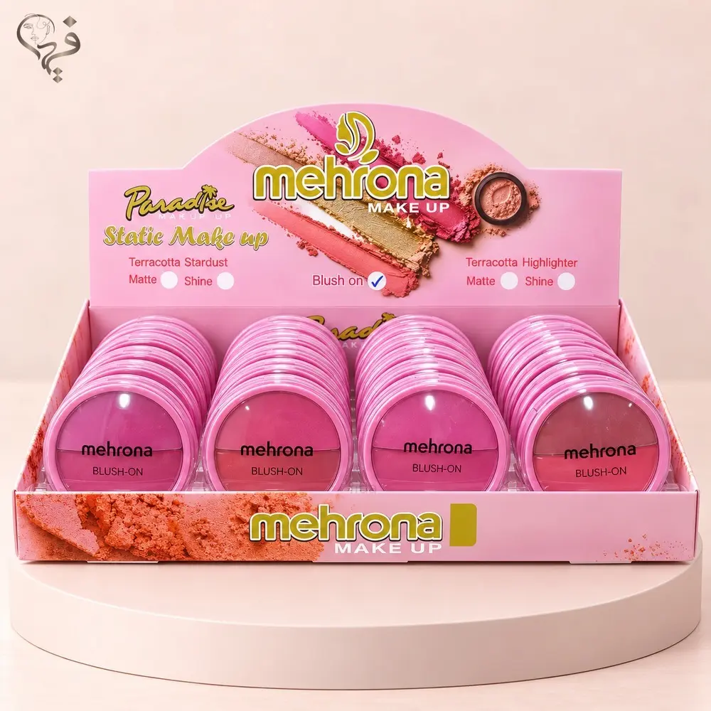 رژگونه دو رنگ مهرونا mehroona