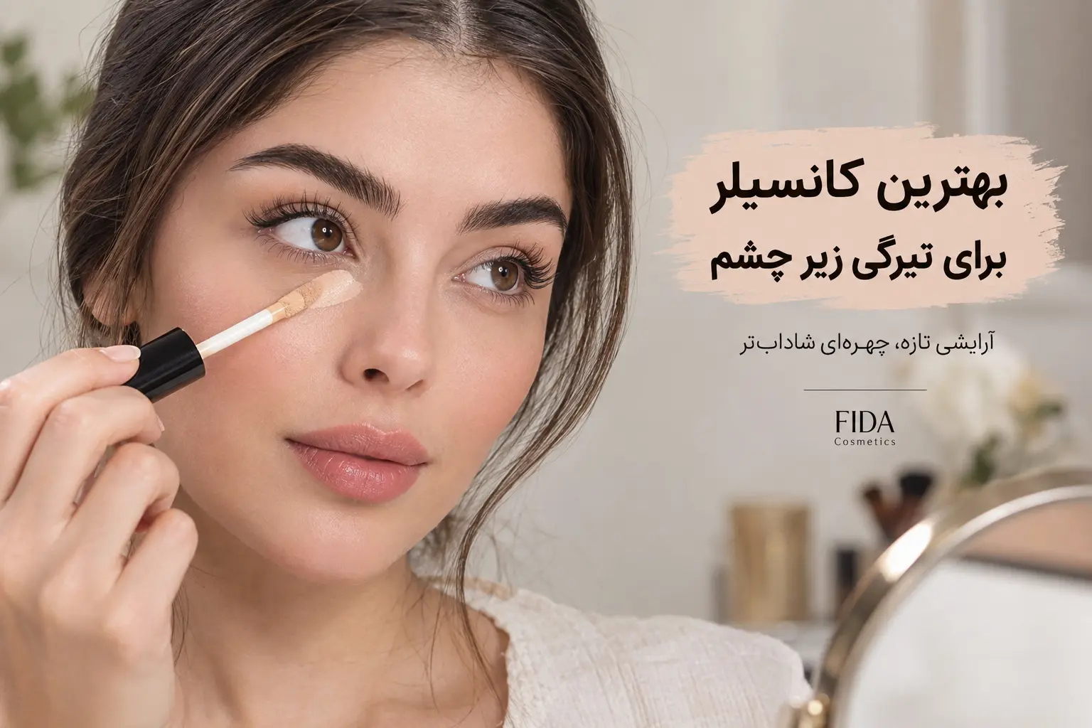 بهترین کانسیلر برای تیرگی زیر چشم و انواع پوست