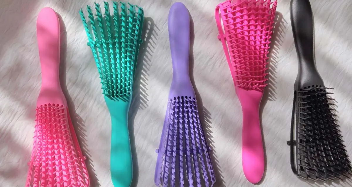 استایل مو با برس فلکسی