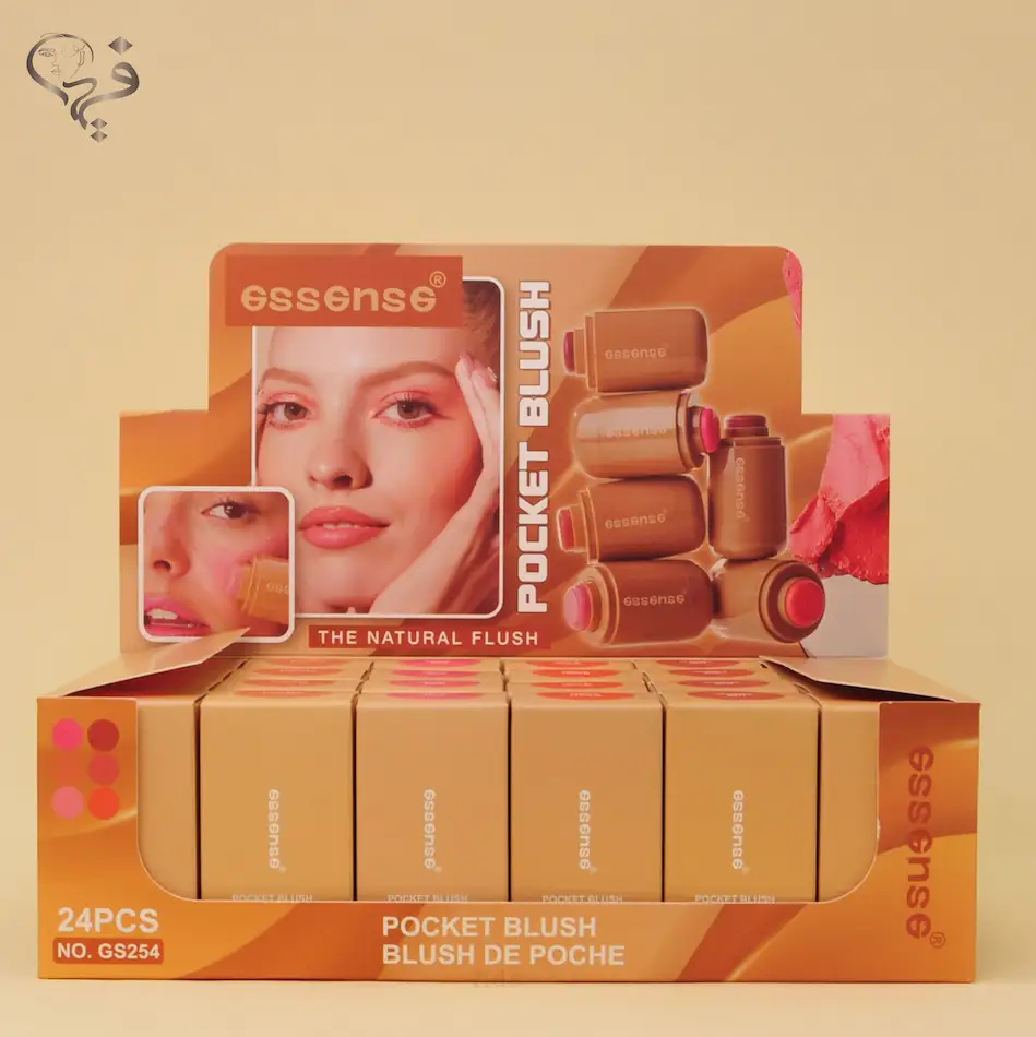 رژ گونه استیکی استوانه اسنس طرح رود Essense