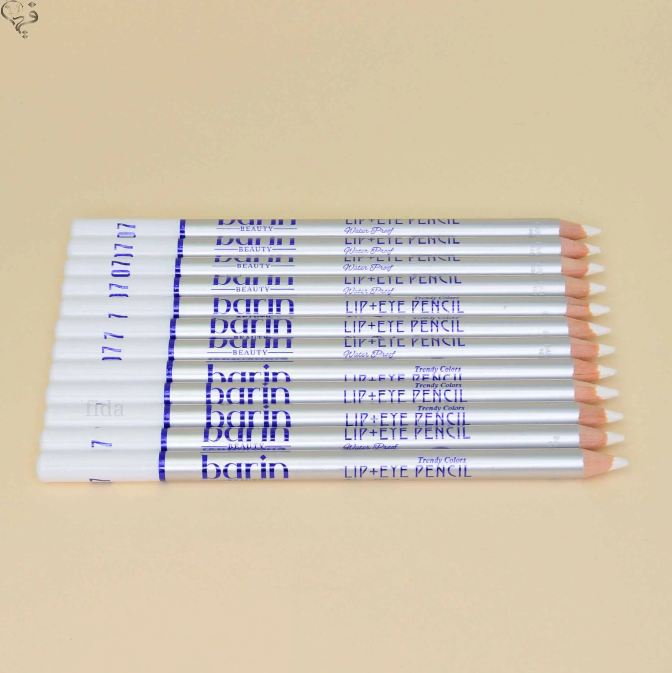 مداد چشم سفید بارین barin 