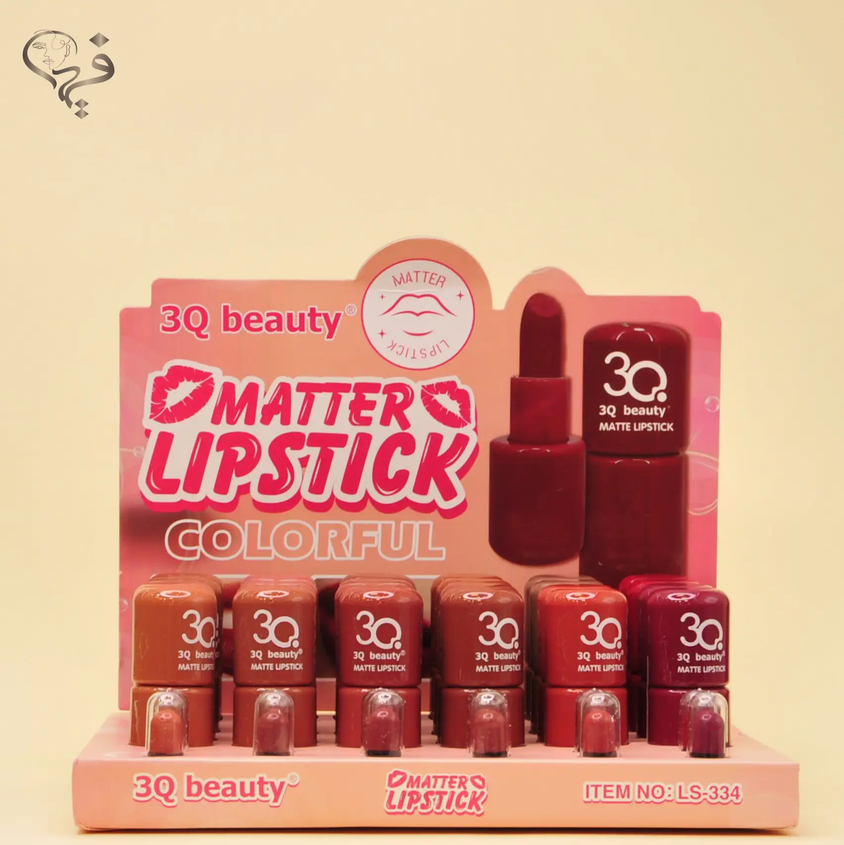 رژ لب جامد تستر دار تری کیو بیوتی 3Q beauty