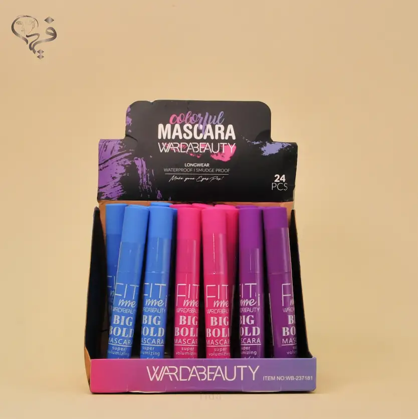 ریمل رنگی وردا بیوتی warda beauty