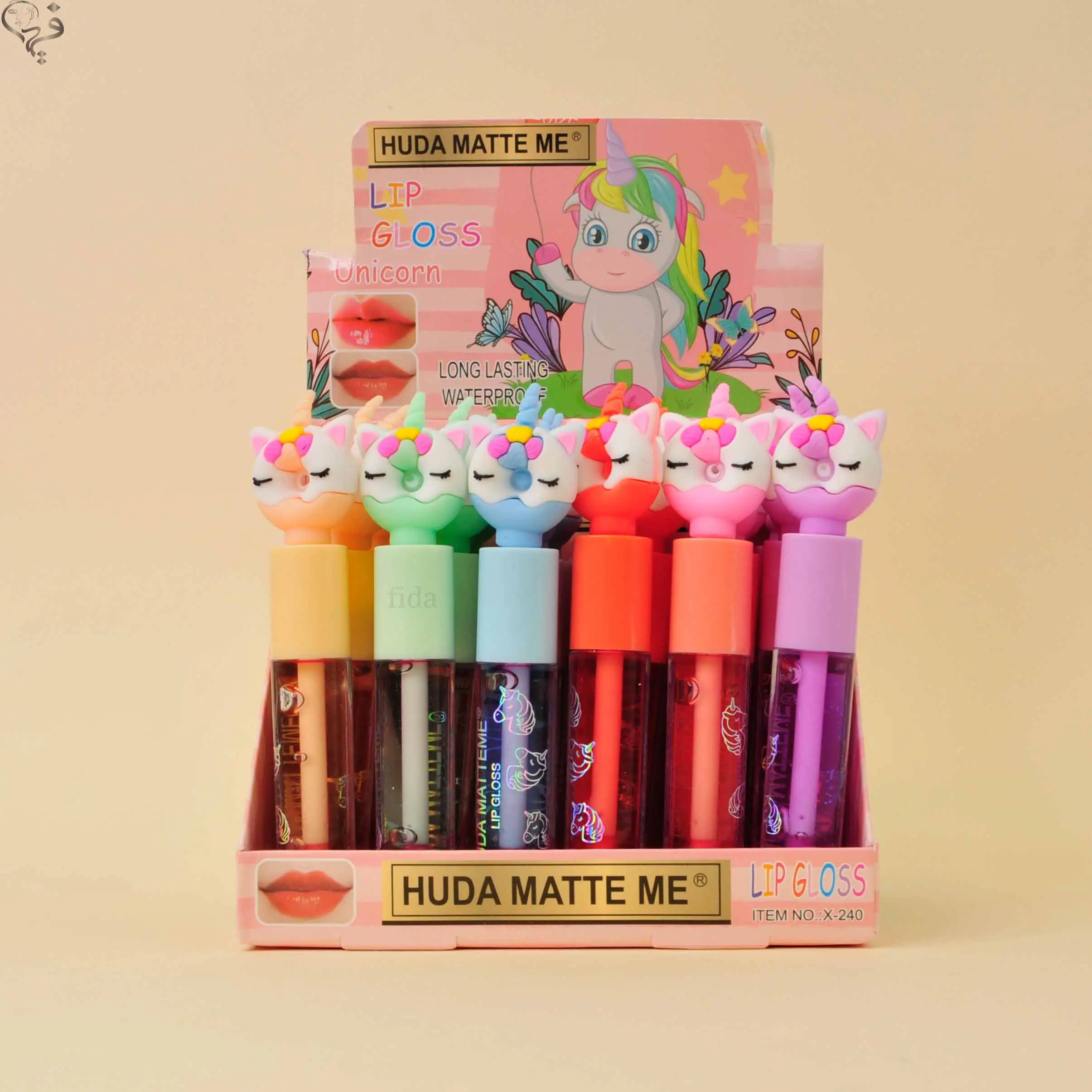 لیپ گلاس یونیکورن هدی مات می Huda matte me 