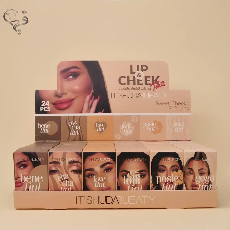 پک تینت لب 24 عددی جعبه دار هدی بیوتی Huda beauty