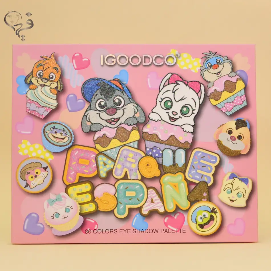 پالت سایه 80 رنگ ایگودکو IGOODCO