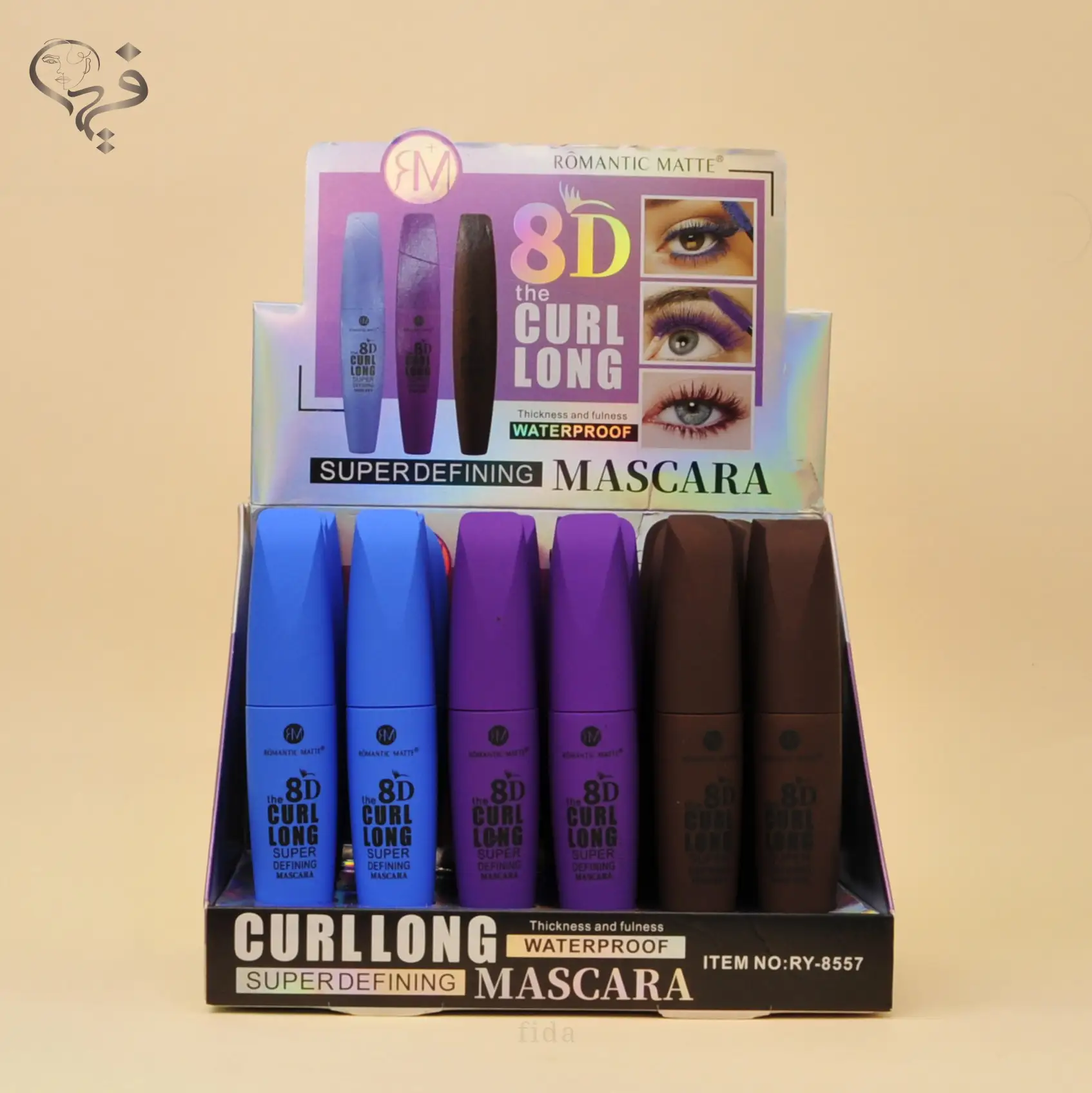ریمل رنگی رمانتیک مات Romantic matte