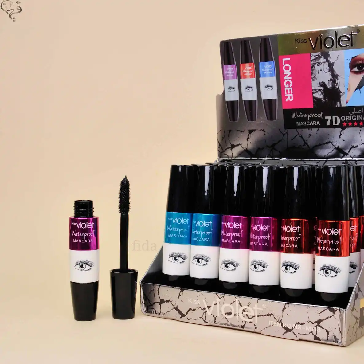ریمل چشمی سه فرچه ویولت Kiss violet 